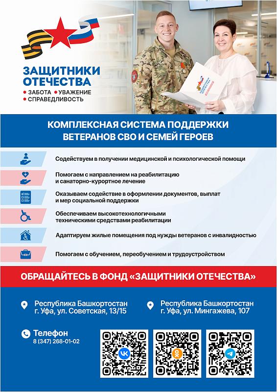 Мера поддержки участникам СВО и членам их семей